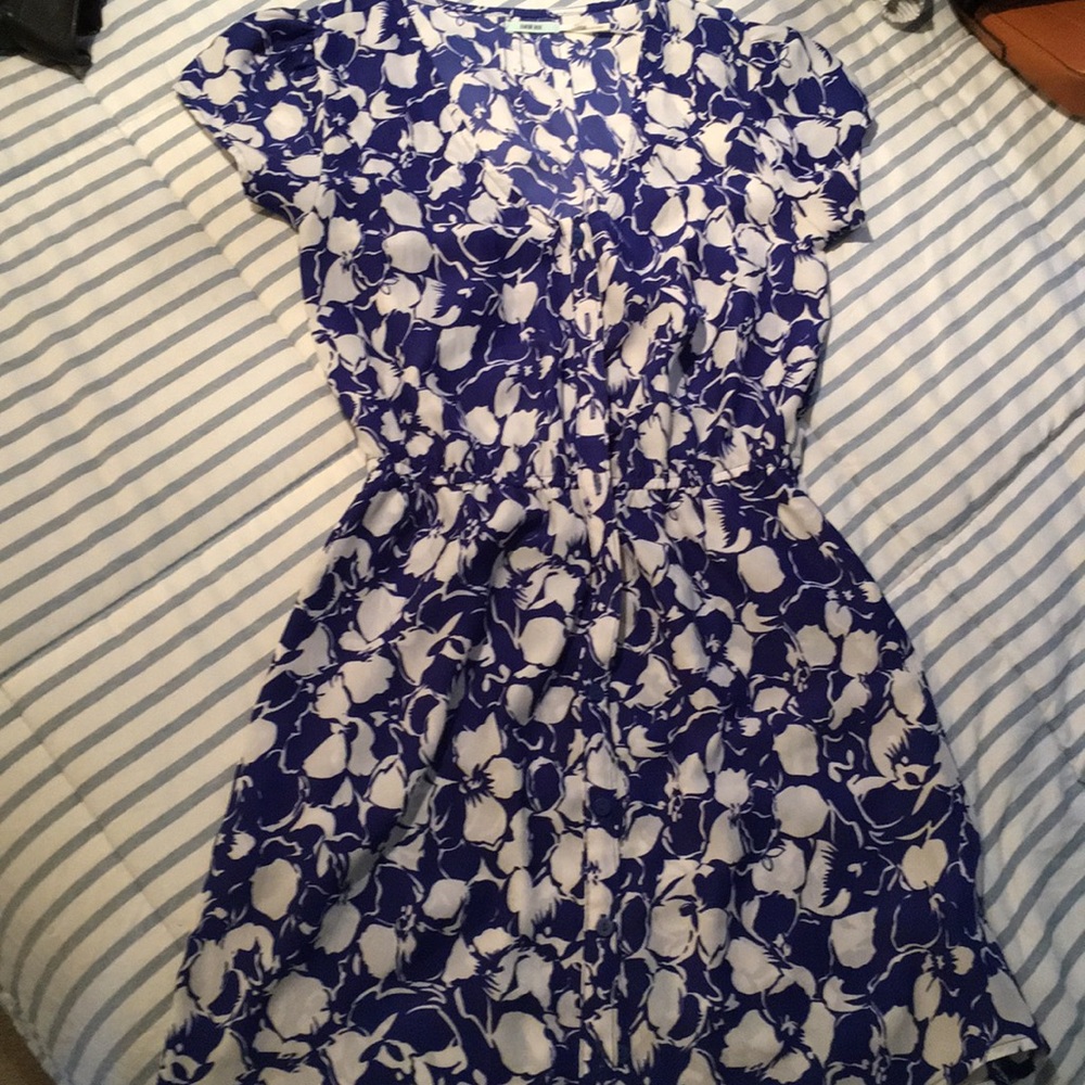 floral button down summer dress with pockets!